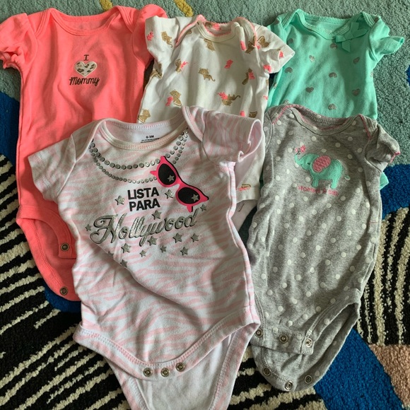 Baby girl 0-3 month clothing bundle - Picture 7 of 10